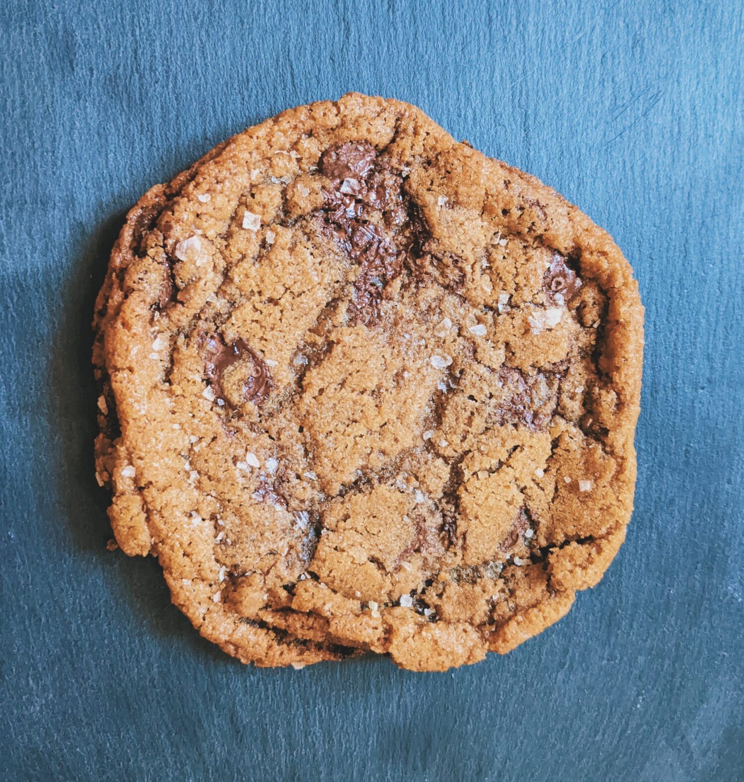 Picture of a chocolate chip cookie.